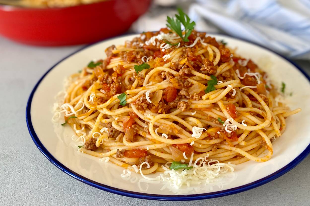 Kıyma Soslu Spagetti (Bolonez)