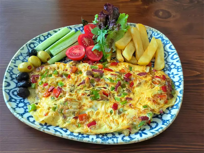 Karışık Omlet (2 malzeme)
