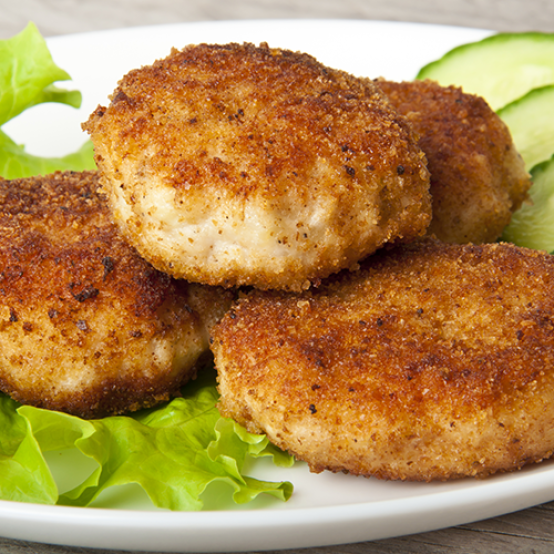 Tavuklu Köfte (Pilav + Salata)