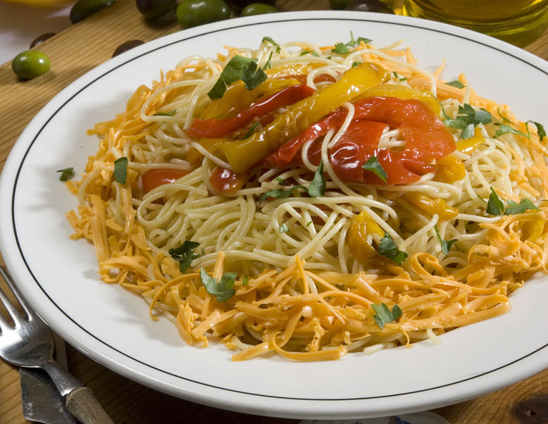 Közde Biberli Tavuklu Spagetti