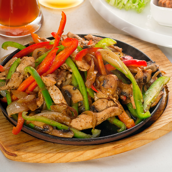 Meksika Usulü Tavuk (Acılı - Acısız)