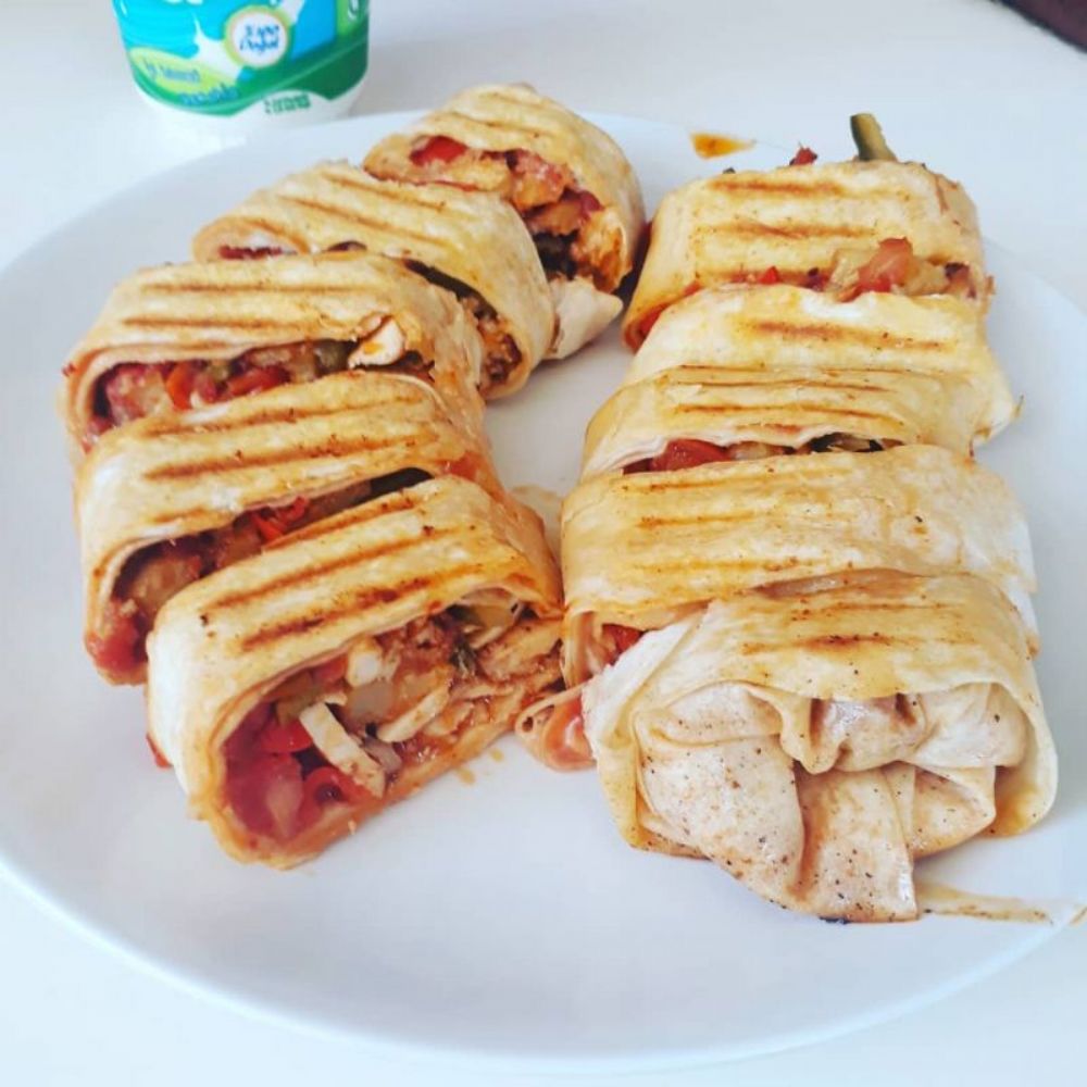 Tavuklu Kaşarlı Dürüm